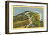 Overview of Point Loma-null-Framed Art Print