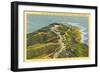 Overview of Point Loma-null-Framed Art Print