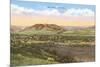 Overview of Red Lodge, Montana-null-Mounted Premium Giclee Print