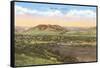 Overview of Red Lodge, Montana-null-Framed Stretched Canvas