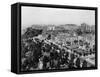 Overview of Riverside Drive and Riverside Park-Irving Underhill-Framed Stretched Canvas