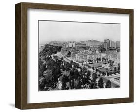 Overview of Riverside Drive and Riverside Park-Irving Underhill-Framed Photographic Print