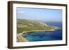 Overview of Roccapina Bay and the Rocky South Coast of Corsica from Cape Roccapina-Nick Upton-Framed Photographic Print