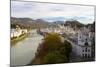 Overview of Salzburg in Autumn, Salzburg, Austria, Europe-Miles Ertman-Mounted Photographic Print