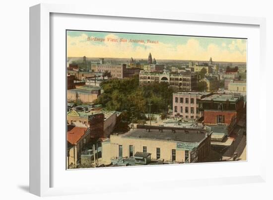 Overview of San Antonio, Texas-null-Framed Art Print