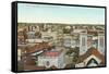 Overview of San Antonio-null-Framed Stretched Canvas