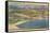Overview of Santa Barbara, California-null-Framed Stretched Canvas