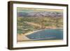 Overview of Santa Barbara, California-null-Framed Art Print