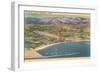 Overview of Santa Barbara, California-null-Framed Art Print