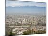 Overview of Santiago from Atop Cerro San Cristobal at Parque Metropolitano De Santiago-Kimberly Walker-Mounted Photographic Print