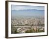 Overview of Santiago from Atop Cerro San Cristobal at Parque Metropolitano De Santiago-Kimberly Walker-Framed Photographic Print