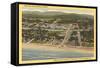 Overview of Seaside-null-Framed Stretched Canvas