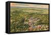 Overview of Siloam Springs, Arkansas-null-Framed Stretched Canvas