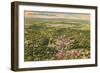 Overview of Siloam Springs, Arkansas-null-Framed Art Print