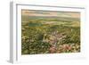 Overview of Siloam Springs, Arkansas-null-Framed Art Print