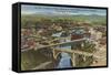 Overview of Spokane-null-Framed Stretched Canvas