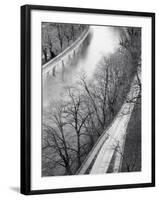 Overview of the Aare River Banks, Switzerland-Walter Bibikow-Framed Premium Photographic Print