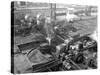 Overview of the Bar Mill at the Brightside Foundry, Sheffield, South Yorkshire, 1964-Michael Walters-Stretched Canvas