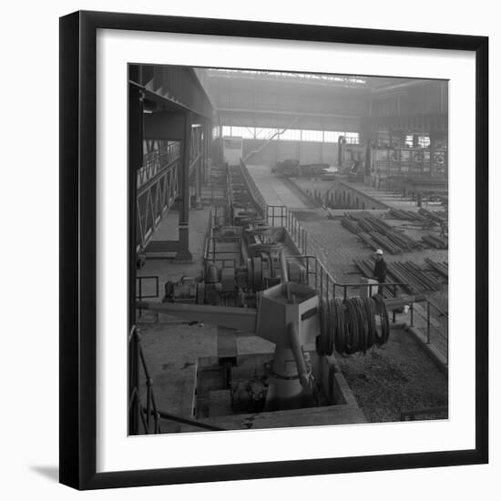 Overview of the Bar Mill at the Brightside Foundry, Sheffield, South Yorkshire, 1964-Michael Walters-Framed Photographic Print