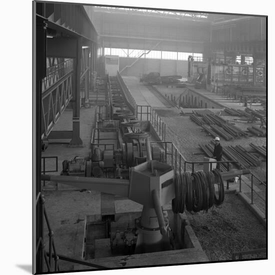 Overview of the Bar Mill at the Brightside Foundry, Sheffield, South Yorkshire, 1964-Michael Walters-Mounted Photographic Print