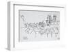 Overview of the city, Nantes, France-Richard Lawrence-Framed Photographic Print