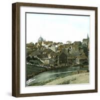 Overview of the City of Oslo (Former Christiania), Norway-Leon, Levy et Fils-Framed Photographic Print