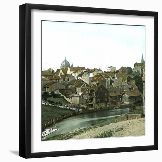 Overview of the City of Oslo (Former Christiania), Norway-Leon, Levy et Fils-Framed Photographic Print