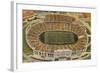 Overview of the Cotton Bowl, Dallas-null-Framed Art Print