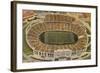 Overview of the Cotton Bowl, Dallas-null-Framed Art Print