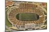 Overview of the Cotton Bowl, Dallas-null-Mounted Art Print