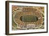 Overview of the Cotton Bowl, Dallas-null-Framed Premium Giclee Print