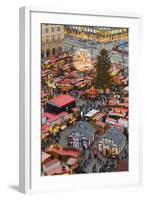 Overview of the Dresden Strietzelmarkt Christmas Market, Dresden, Saxony, Germany, Europe-Miles Ertman-Framed Photographic Print