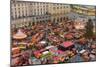 Overview of the Dresden Strietzelmarkt Christmas Market, Dresden, Saxony, Germany, Europe-Miles Ertman-Mounted Photographic Print