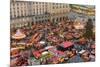 Overview of the Dresden Strietzelmarkt Christmas Market, Dresden, Saxony, Germany, Europe-Miles Ertman-Mounted Photographic Print