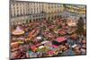Overview of the Dresden Strietzelmarkt Christmas Market, Dresden, Saxony, Germany, Europe-Miles Ertman-Mounted Photographic Print