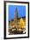 Overview of the Marienplatz Christmas Market and the New Town Hall, Munich, Bavaria, Germany-Miles Ertman-Framed Photographic Print