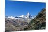 Overview of the Matterhorn,. Zermatt, Canton of Valais, Pennine Alps, Swiss Alps, Switzerland-Roberto Moiola-Mounted Photographic Print