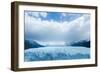 Overview of the Perito Moreno Glacier, Patagonia, Argentina-James White-Framed Photographic Print