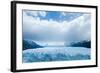 Overview of the Perito Moreno Glacier, Patagonia, Argentina-James White-Framed Photographic Print