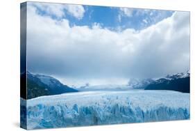 Overview of the Perito Moreno Glacier, Patagonia, Argentina-James White-Stretched Canvas