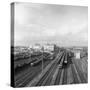 Overview of the Rail Yard at Lynemouth Colliery, Northumberland, 1963-Michael Walters-Stretched Canvas