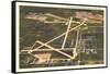 Overview of Tulsa Airport-null-Framed Stretched Canvas