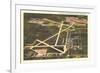 Overview of Tulsa Airport-null-Framed Art Print