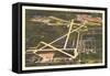 Overview of Tulsa Airport-null-Framed Stretched Canvas