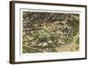 Overview of University of Washington-null-Framed Art Print