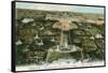 Overview of Versailles, France-null-Framed Stretched Canvas