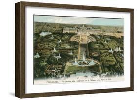 Overview of Versailles, France-null-Framed Art Print