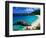 Overview of Waimea Bay on the North Shore, Waimea, U.S.A.-Ann Cecil-Framed Photographic Print