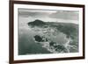 Overview of Wrangell, Alaska-null-Framed Premium Giclee Print