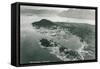 Overview of Wrangell, Alaska-null-Framed Stretched Canvas